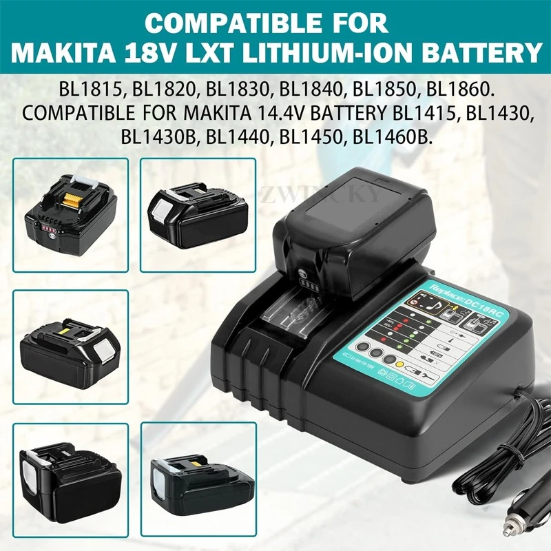 DC18RC Batteria agli ioni di l - Makita Drill Hp1640 recensione e prezzo