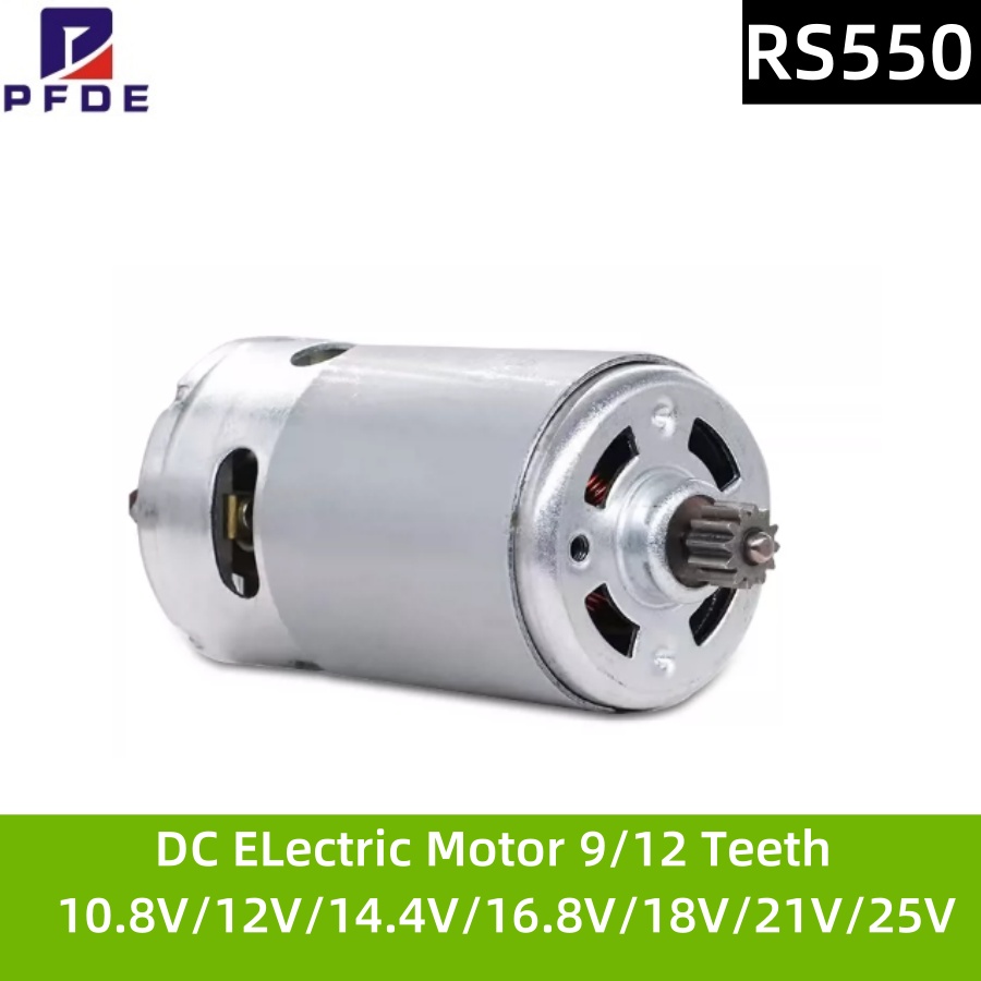 Motore DC RS550 60W 13 denti 9 - Bosch Drill Gsb 18V recensione e prezzo