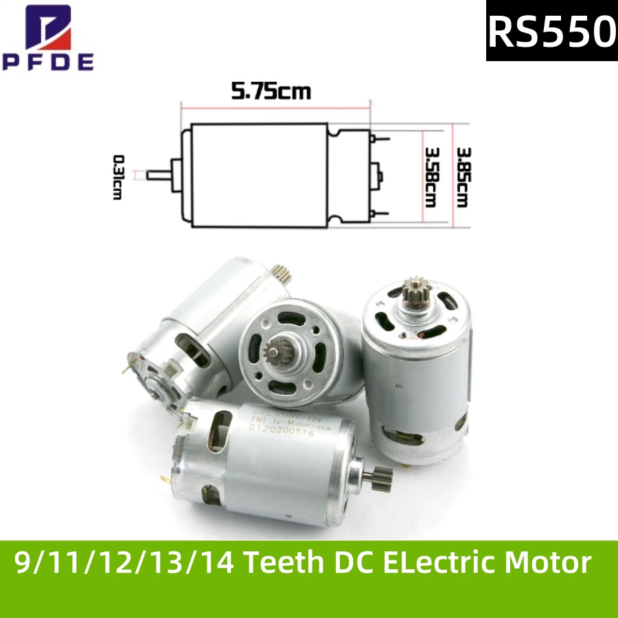 Motore DC RS550 60W 13 denti 9 - Bosch Drill Gsb 18V recensione e prezzo