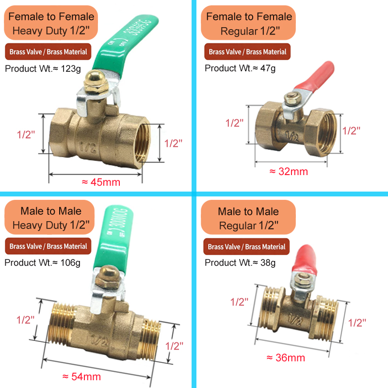 Valvola a sfera piccola in ott - Compression Fitting Brass recensione e prezzo