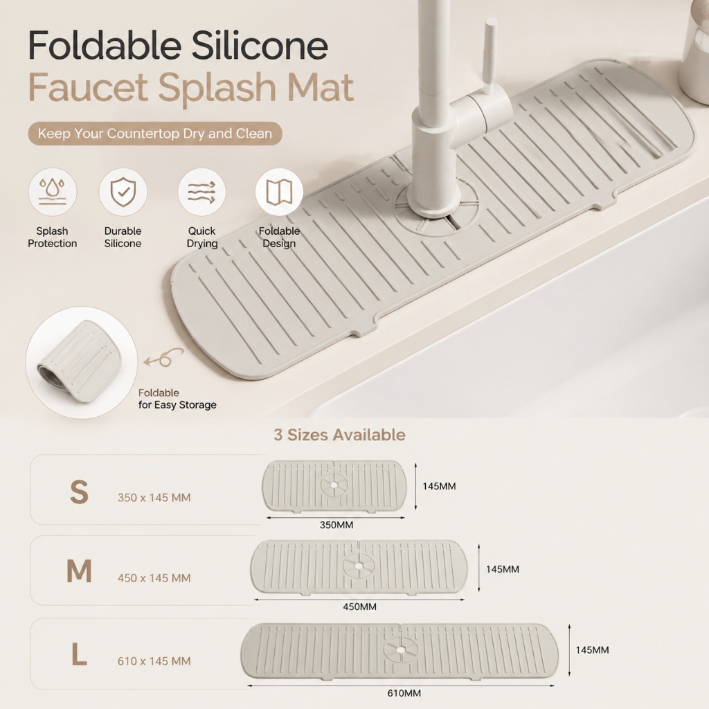 Tappetino in silicone per rubi - Silicone Tap Washer recensione e prezzo