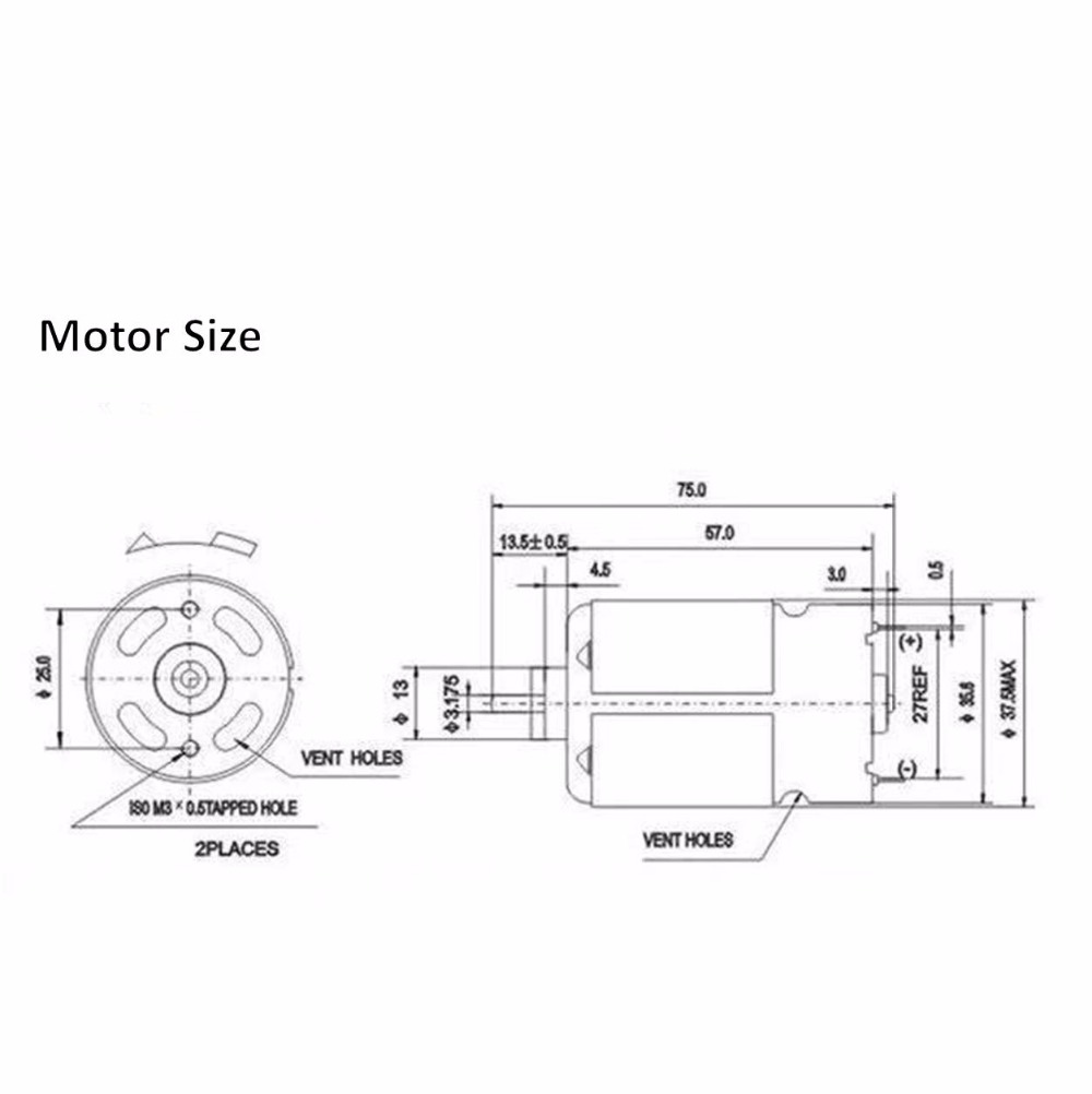 Motore DC RS550 13 denti 13 de - Bosch Drill Gsb 18V recensione e prezzo