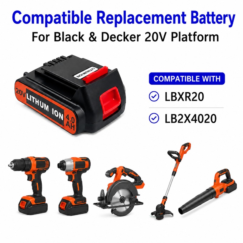 Batteria 20V 6.0Ah per utensil - Black+Decker Tool Cordless recensione e prezzo